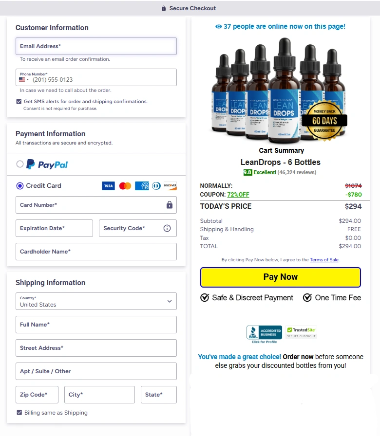 Lean Drops™ Bottle